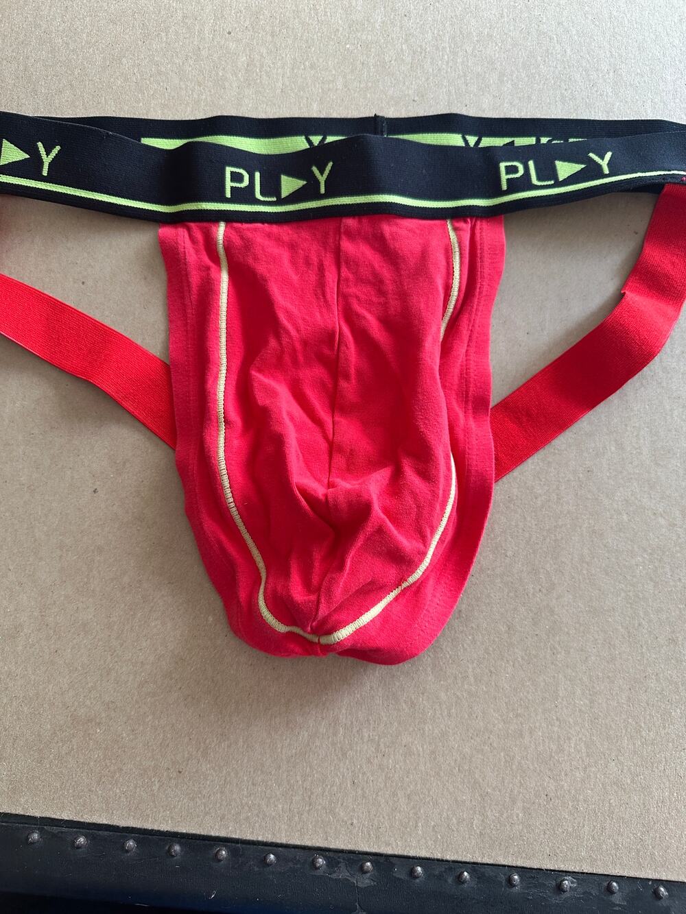 RARE PLAY jock strap red XL